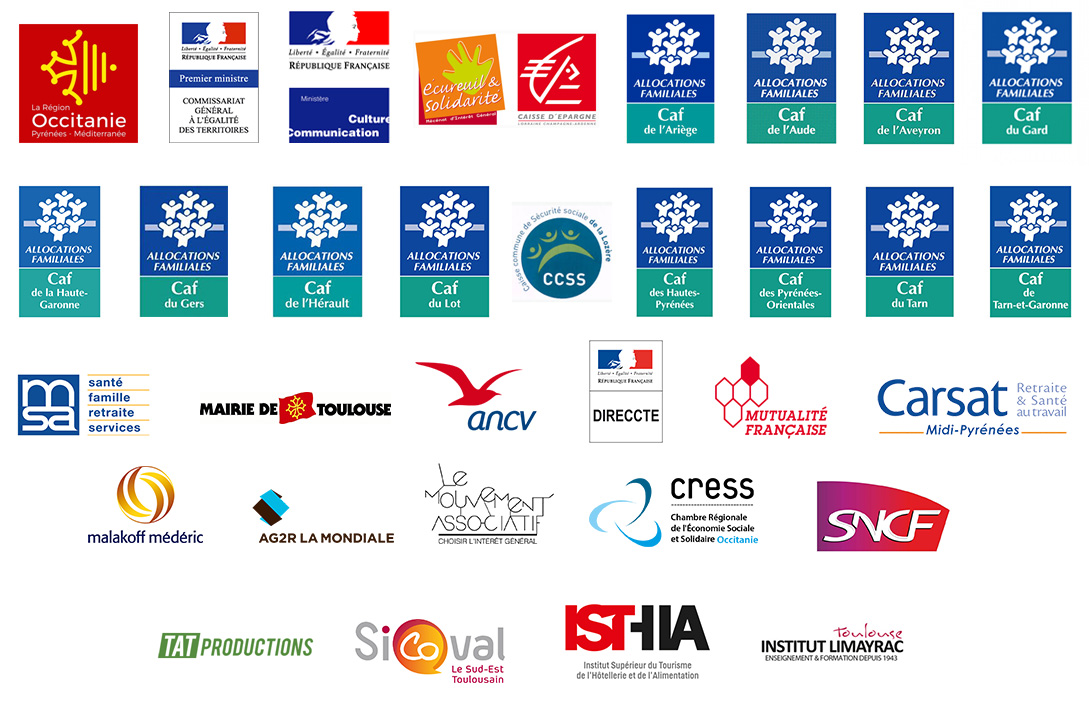 Les partenaires de l'UNAT Occitanie